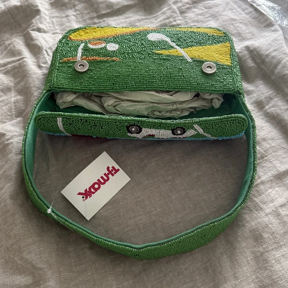 Beaded Viral Golf Bag!! NWT